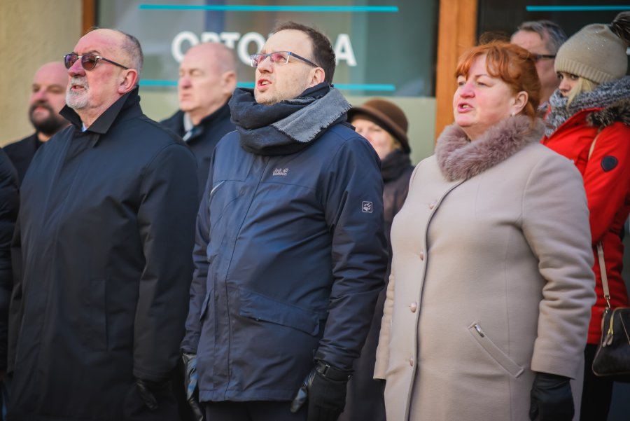 Miejskie uroczystości pod pomnikiem Ofiar Terroru Komunistycznego przy ul. Pułaskiego, fot. st. chor. szt. mar. Piotr Leoniak