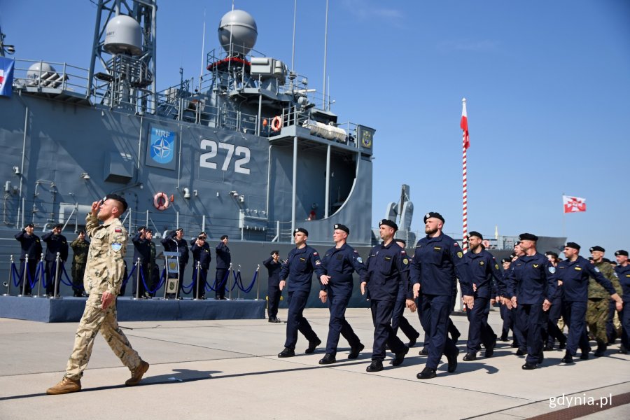 ORP "Gen. K. Pułaski" wrócił do domu // fot. Pawel Kukla