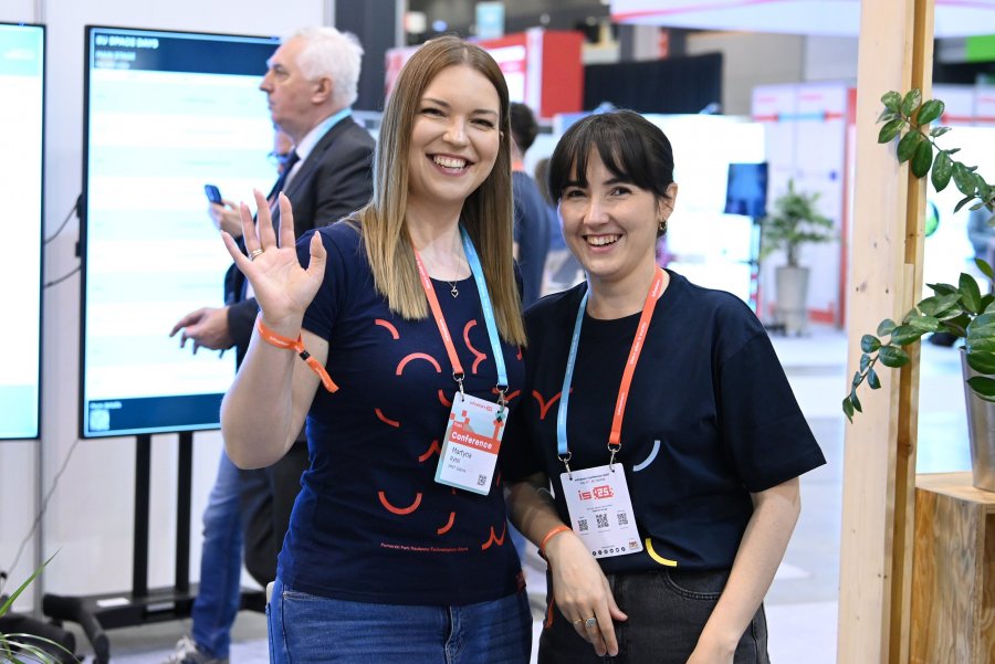 Gdyńskie stoisko podczas Infoshare