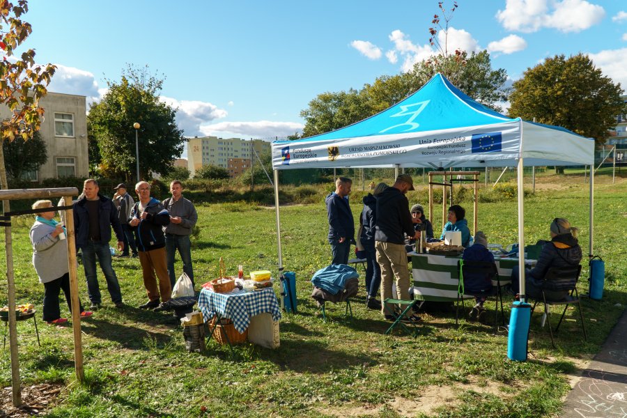sąsiedzki piknik przy ul. Zielonej