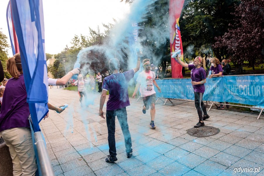 Bieg The Color Run w Gdyni, 16.09.2017 // fot. Dawid Linkowski