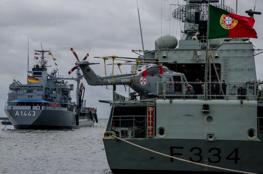 Wizyta zespołu okrętów Stałych Sił Morskich NATO - SNMG1 w Gdyni // fot. mat. prasowe Marynarki Wojennej RP