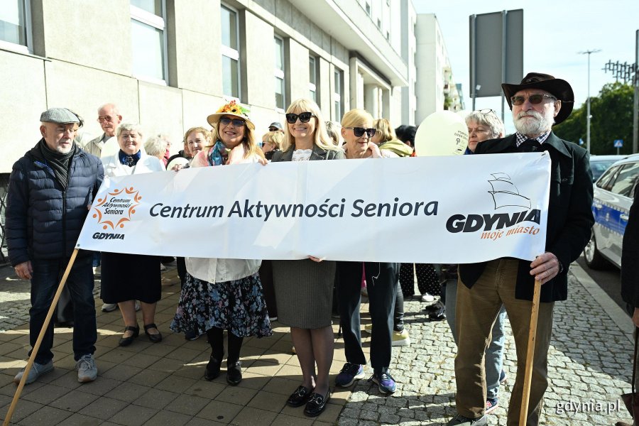 Przedstawiciele Centrum Aktywności Seniora w Gdyni 
