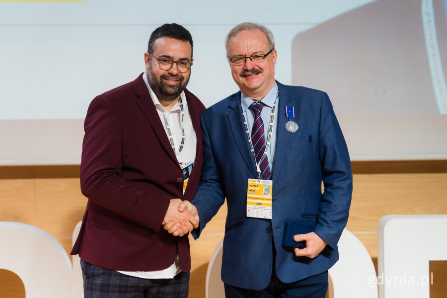 Dr inż. Marcin Małuszyński nagrodzony Srebrnym Medalem Zasłużonych dla Nauki 