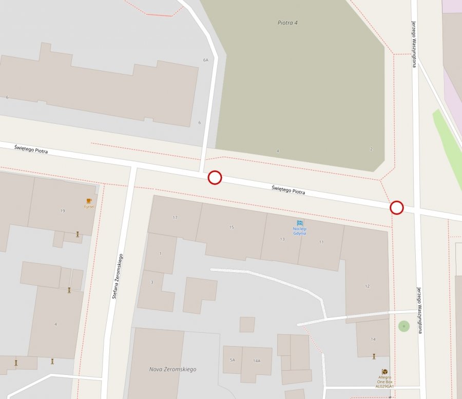 ul. Świętego Piotra - zmiana organizacji ruchu