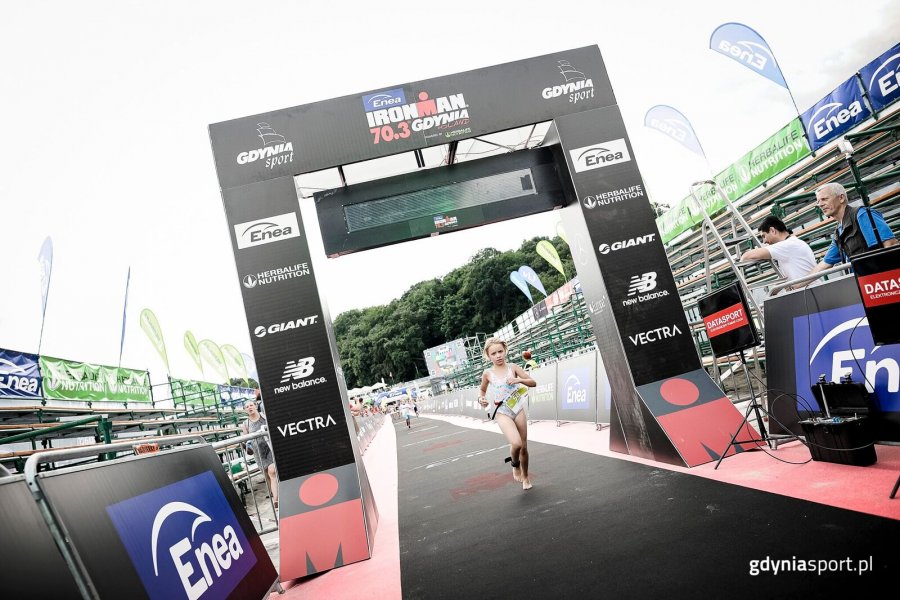 Dzieciaki z żelaza rozpoczęły Enea Ironman 70.3 Gdynia powered by Herbalife fot. Gdynia Sport