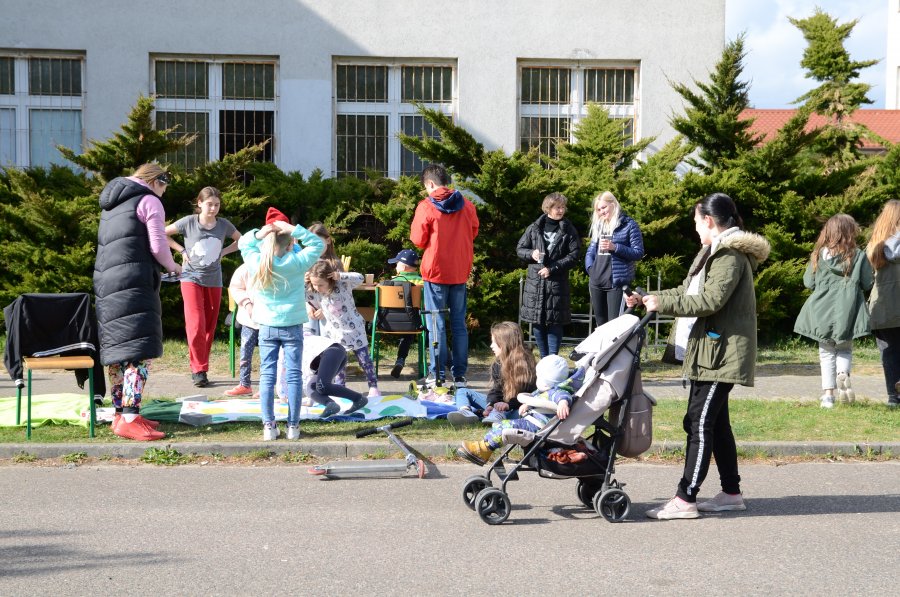 Uczestnicy festynu