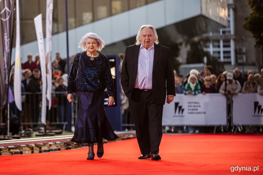 Ceremonia czerwonego dywanu poprzedzająca sobotnią galę 50. Festiwalu Polskich Filmów Fabularnych w Gdyni (fot. Karol Stańczak)