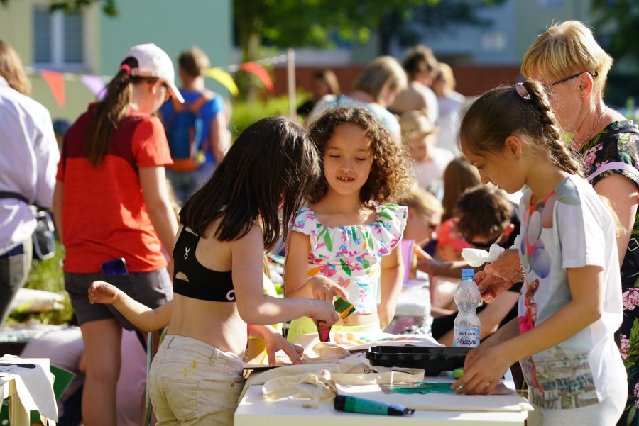 Piątkowy piknik "Witaminacja: zastrzyk kulturalny na Witominie" // fot. Anna Rezulak