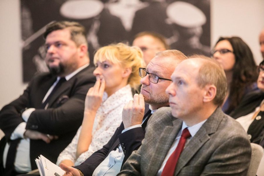 Konferencja na temat wyzwań dla samorządu terytorialnego w dobie imigracji ekonomicznej w Muzeum Emigracji w Gdyni // fot. Karol Stańczak 