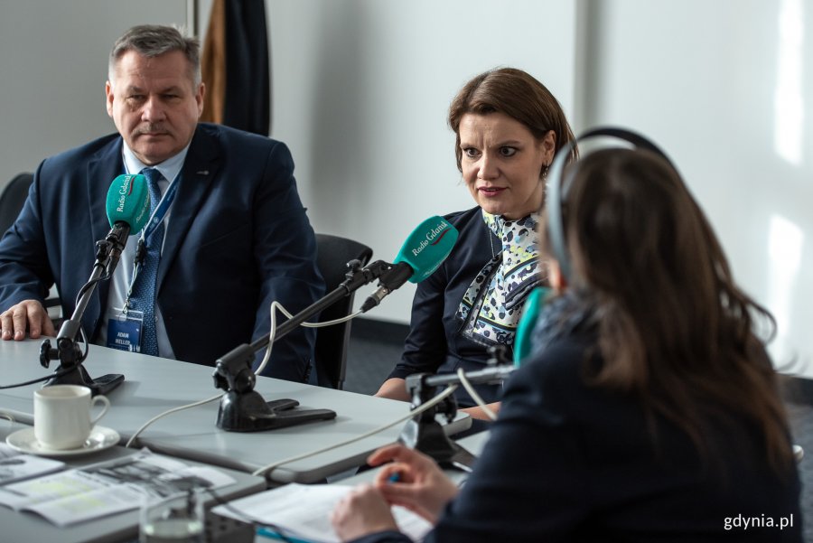 W Transport Week uczestniczyła wiceprezydent Gdyni Katarzyna Gruszecka-Spychała // fot. Dawid Linkowski