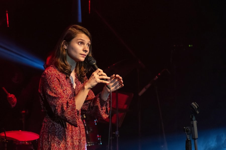 Na scenie Katheryna Kravchenko//fot. Marcin Wojtkiewicz