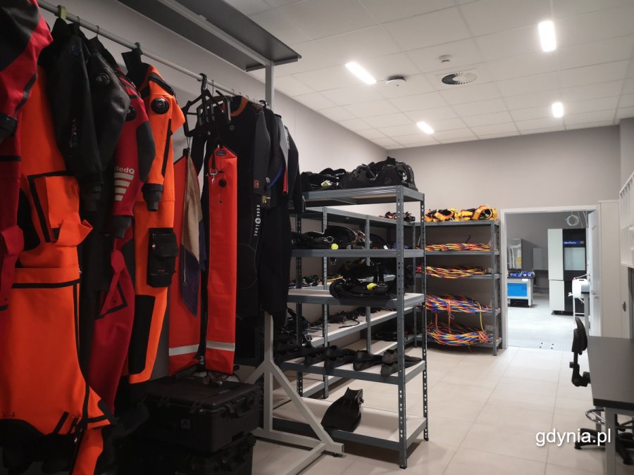 Akademickie Centrum Technologii Podwodnych (fot. Małgorzata Kaliszewska)