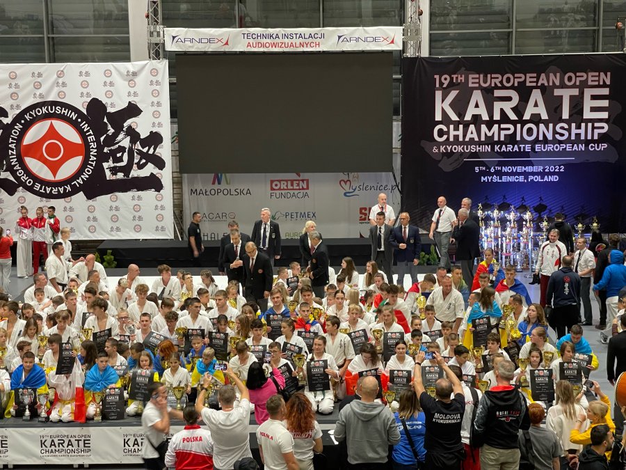 Gdynianie przywieźli worek medali // fot. Pomorski Klub Karate Kyokushin 