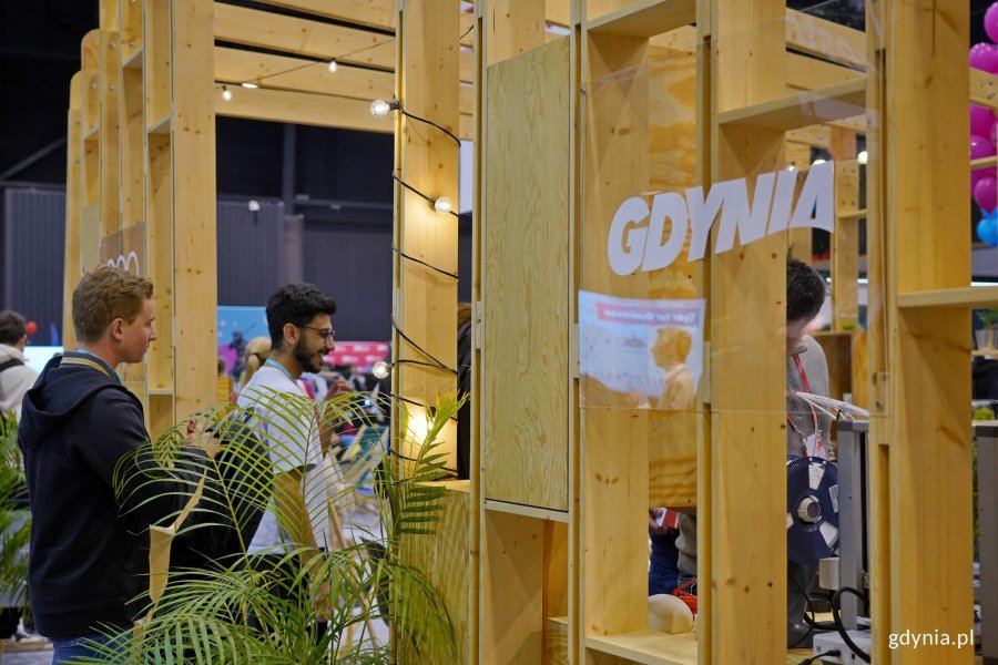 Stoisko Gdyni, PPNT oraz Invest in Gdynia na Infoshare
