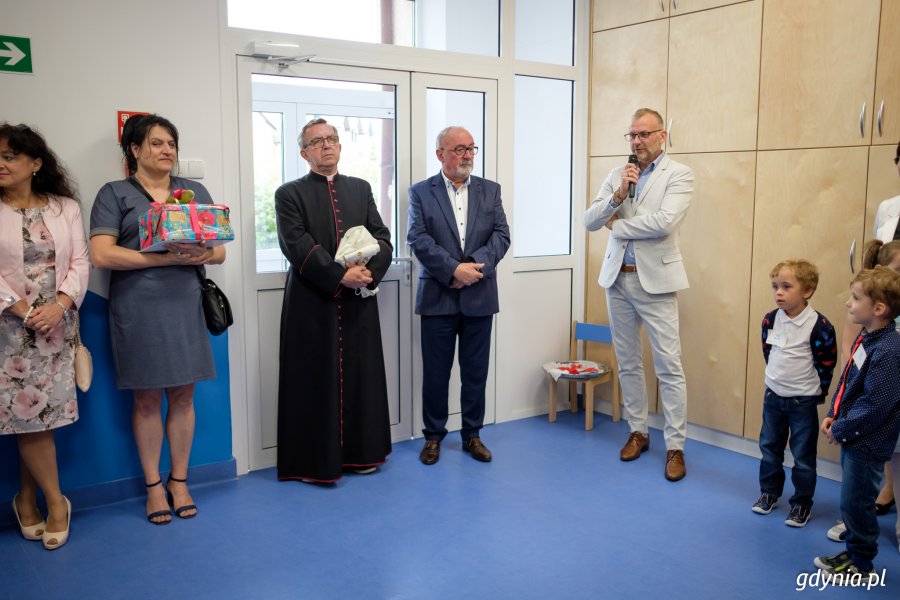 Otwarcie przedszkola w Zespole Szkolno-Przedszkolnym nr 3 na Dąbrowie // fot. Dawid Linkowski