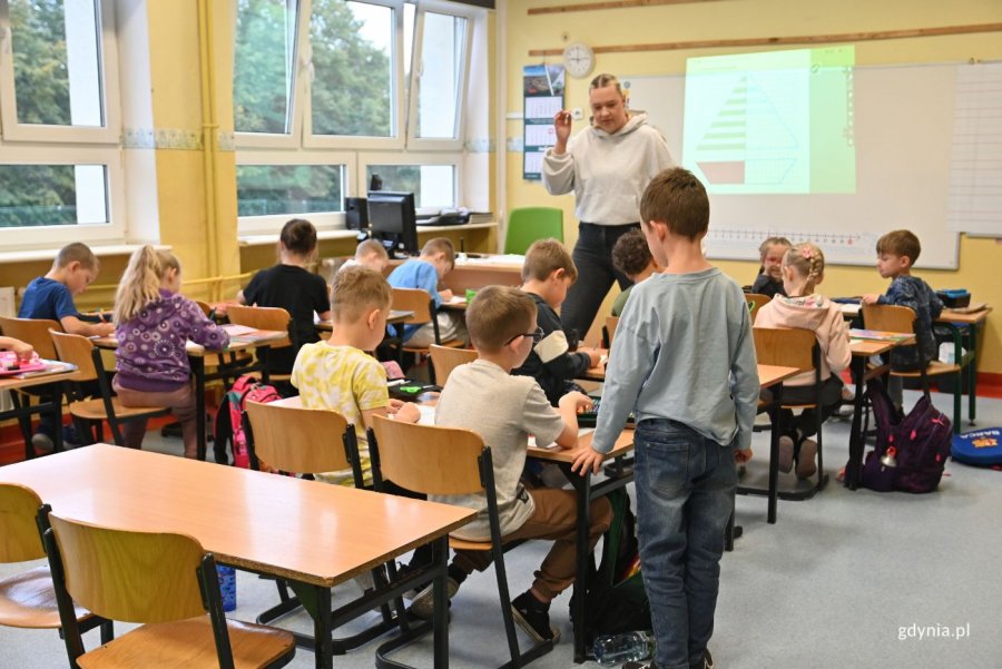 Uczniowie Szkoły Podstawowej nr 39 (fot. Magdalena Starnawska)