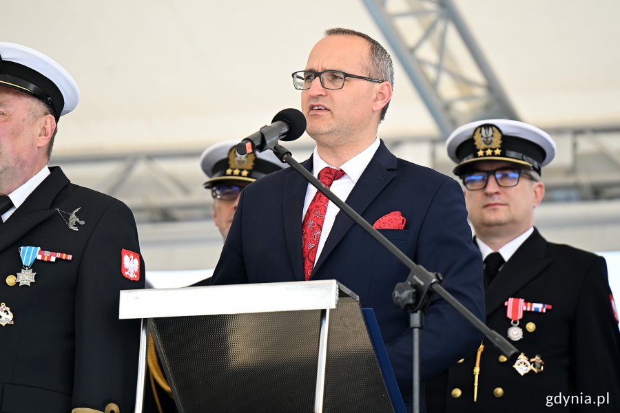 Wicewojewoda pomorski Emil Rojek (fot. Michał Puszczewicz)