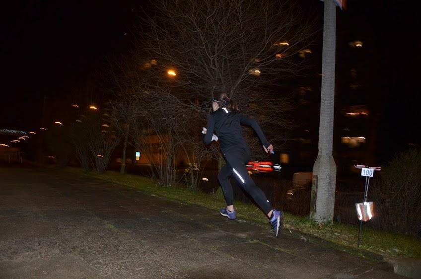 Zimą, nocą i z mapą w ręku // fot. UKS Azymut45 Gdynia