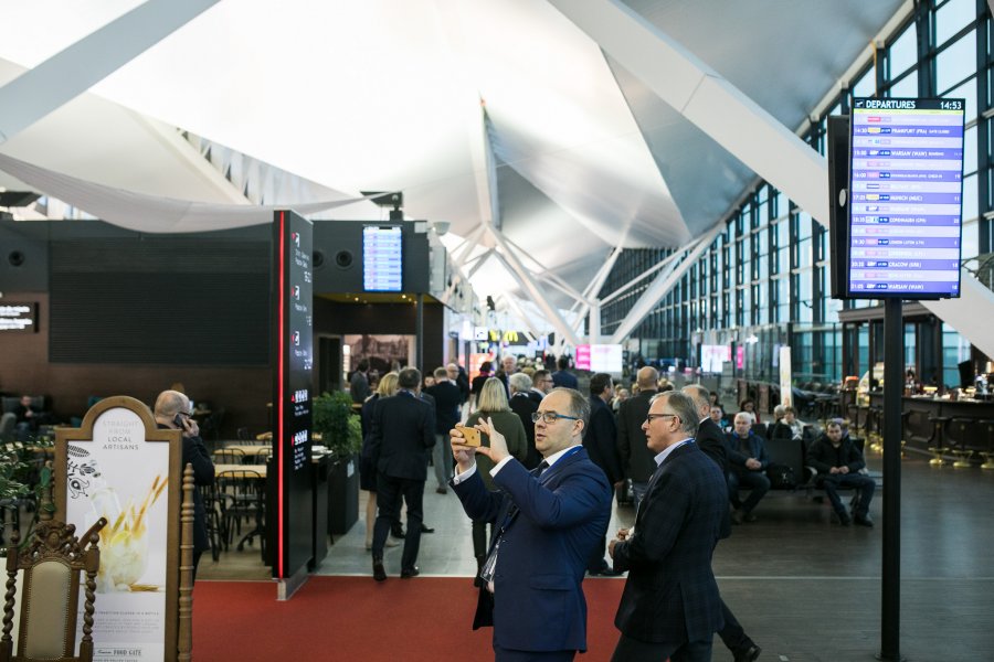 Nowe sklepy i restauracje na lotnisku w Gdańsku // fot. Karol Stańczak