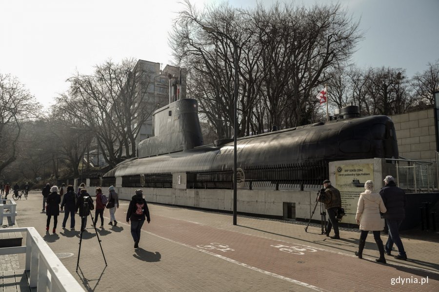 Sok&oacute;ł na ekspozycji plenerowej Muzeum Marynarki Wojennej (fot. Kamil Złoch)