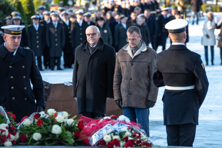 Uroczystości z okazji 100. rocznicy utworzenia Marynarki Wojennej // fot. Dawid Linkowski