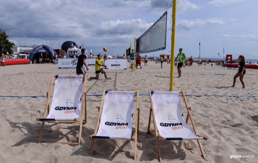 Festyn „Pożegnanie wakacji” na plaży miejskiej w Gdyni // fot. Dawid Linkowski