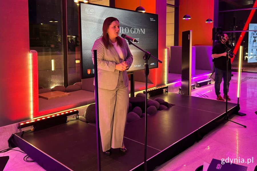 Aleksandra Kosiorek, prezydent Gdyni (fot. Magdalena Starnawska)