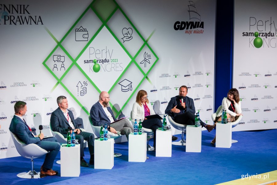Pierwszy dzień kongresu „Perły Samorządu 2023” w Gdyni, fot. Karol Stańczak