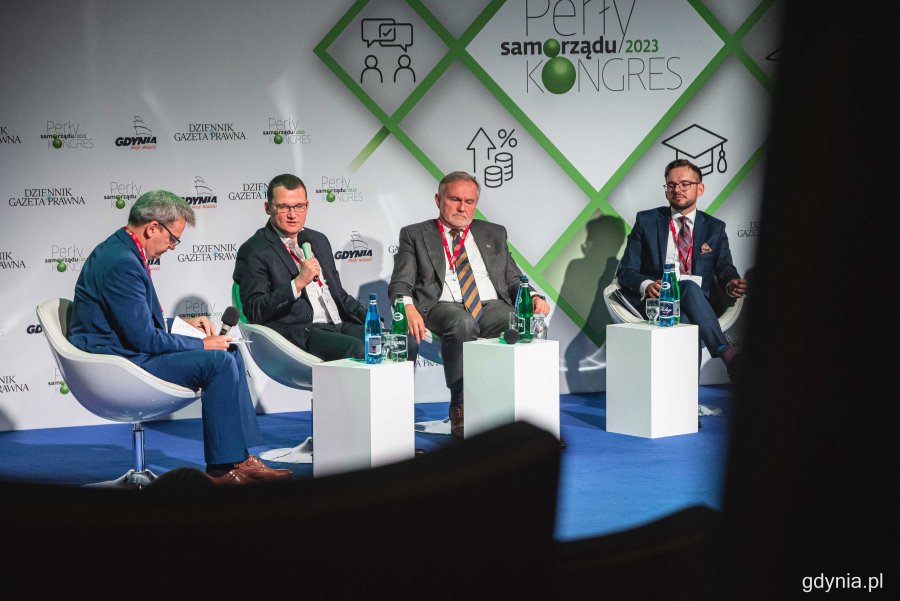 Pierwszy dzień kongresu „Perły Samorządu 2023” w Gdyni, fot. Kamil Złoch
