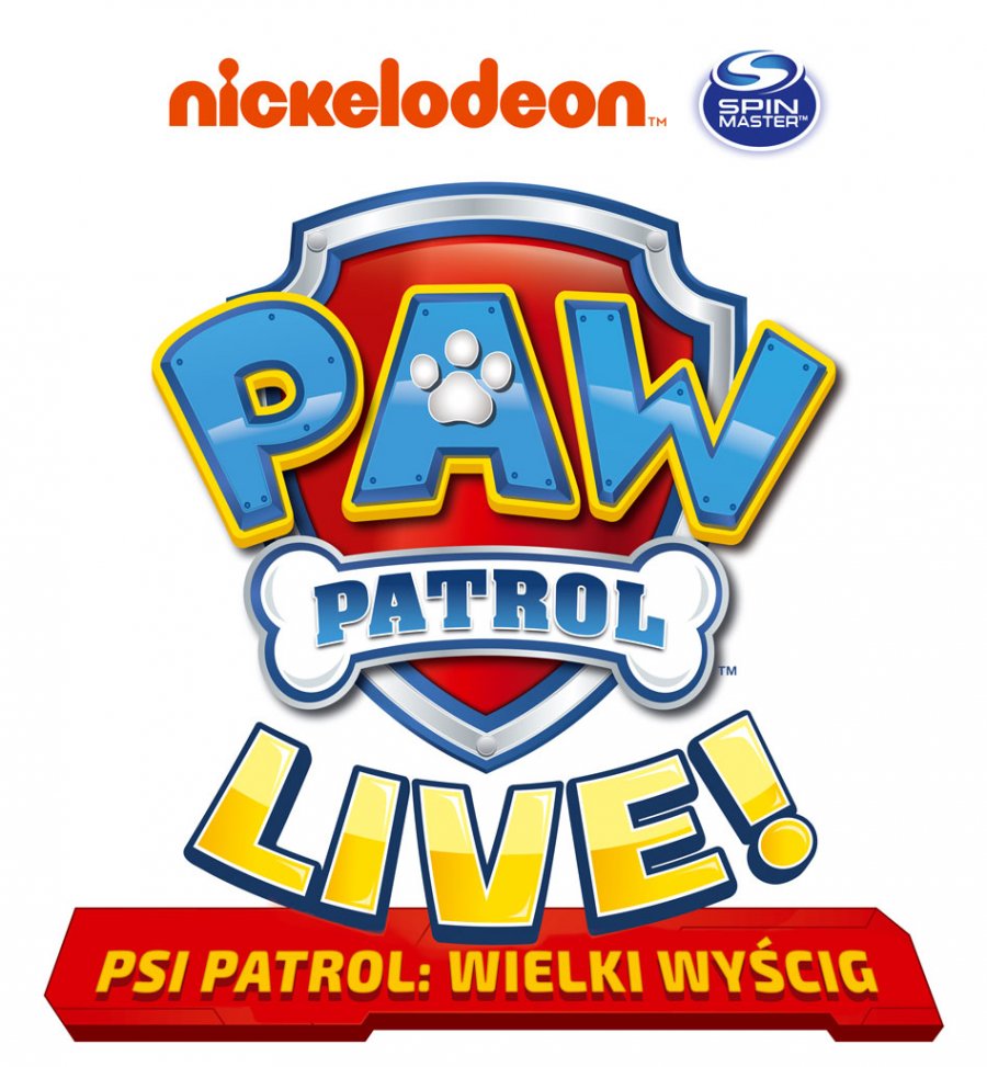 Plakat: Psi Patrol Live „Wielki Wyścig”