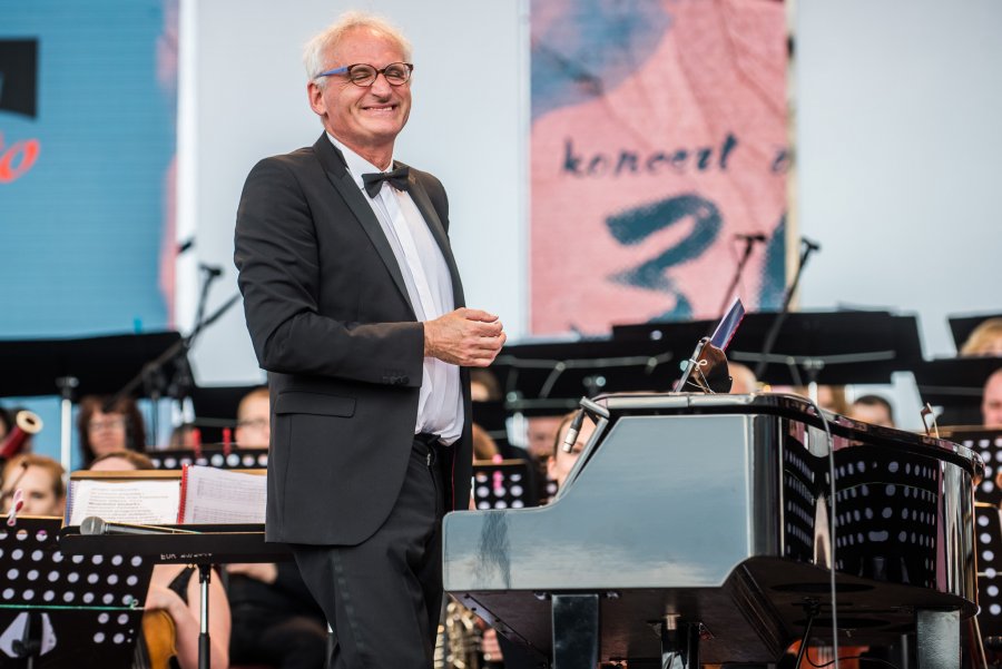 Koncert upamiętniający 30.rocznicę wizyty Jana Pawła II w Gdyni. //fot. Dawid Linkowski