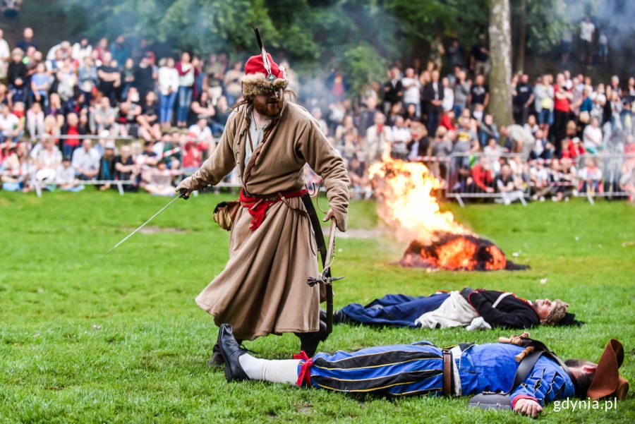 „Szwedzka zasadzka na Polance Redłowskiej” // fot. Maciej Czarniak