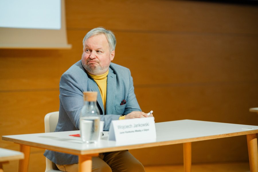 Wojciech Jankowski - juror Konkursu Wiedzy o Gdyni / fot. Uniwersytet WSB Merito Gdynia