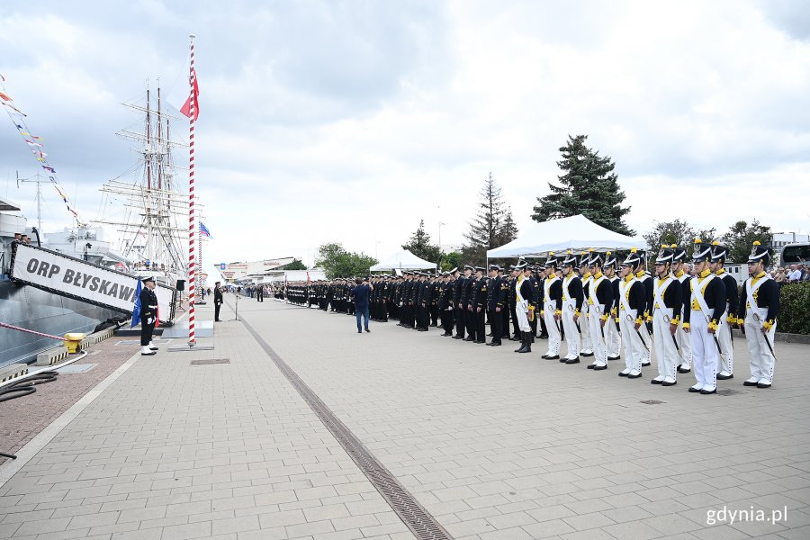 Uroczystość odbyła się na pokładzie okrętu-muzeum ORP Błyskawica w Gdyni, fot. Michał Puszczewicz