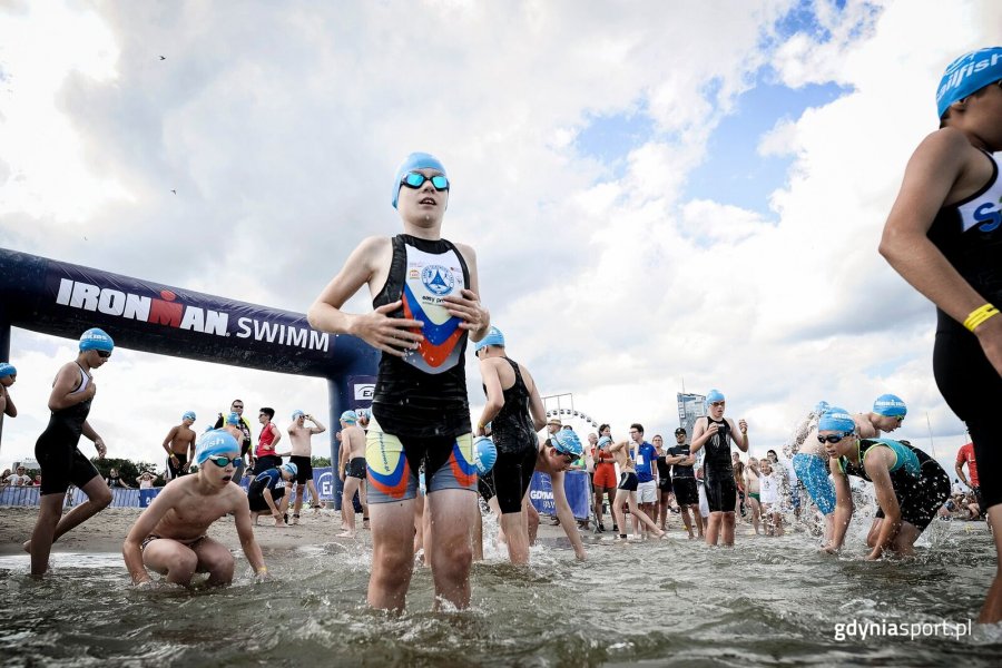 Dzieciaki z żelaza rozpoczęły Enea Ironman 70.3 Gdynia powered by Herbalife fot. Gdynia Sport