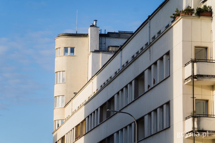 Budynek Bankowca, ujęcie od strony 3 Maja