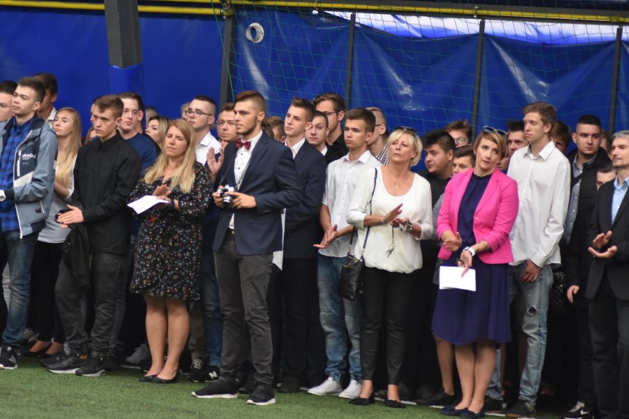 Uroczyste rozpoczęcie roku szkolnego w CKZiU nr 1 w Gdynia // fot. Lechosław Dzierżak