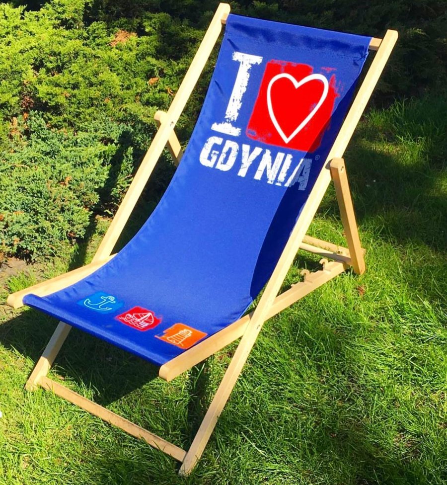  Leżak ze sklepu „I Love Gdynia”