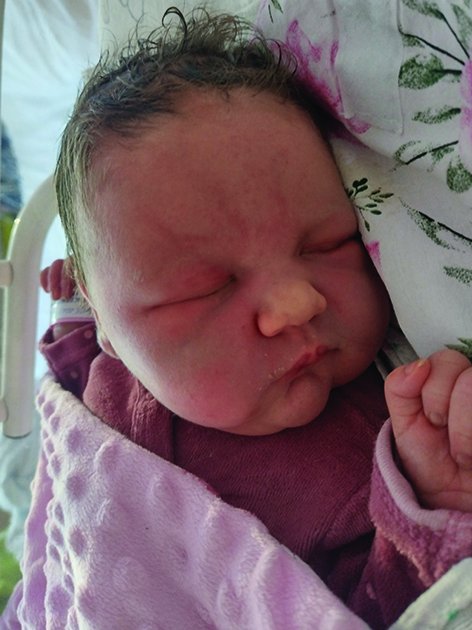 Zuzanna, 4.01,  59 cm, 4270 g//fot. mat. pras. Szpitale Pomorskie Sp. z o.o.