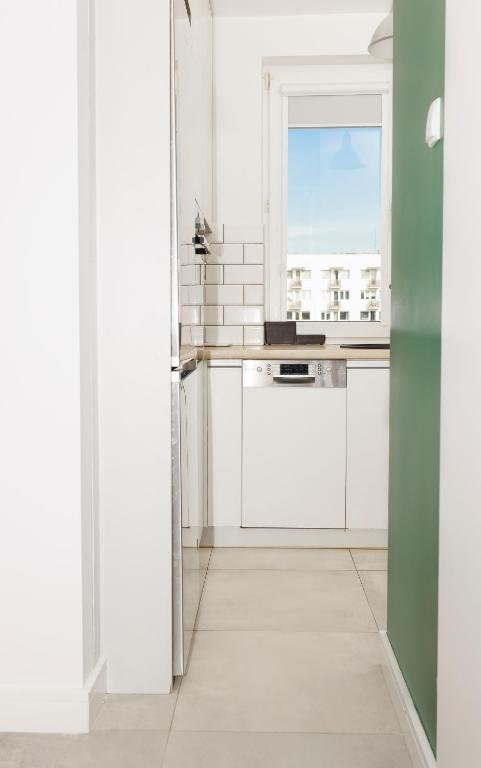 Kuchnia w obiekcie Apartament Nadmorski