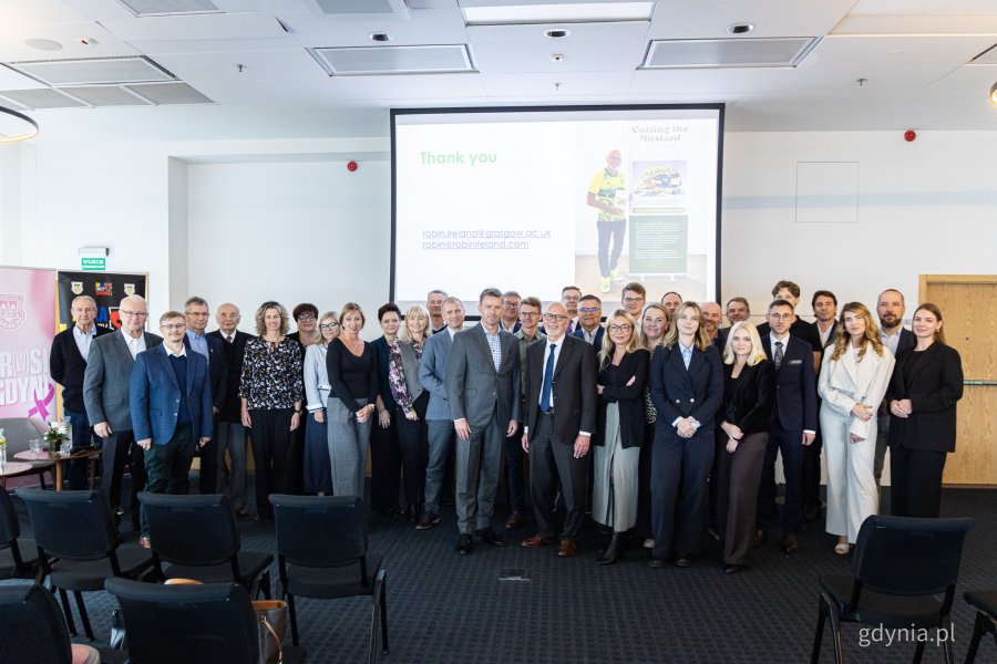 Konferencja European Healthy Stadia Network zorganizowana przez Arkę Gdynia, Gdański Uniwersytet Medyczny i Gdyńskie Centrum Zdrowia (fot. Kamil Złoch)