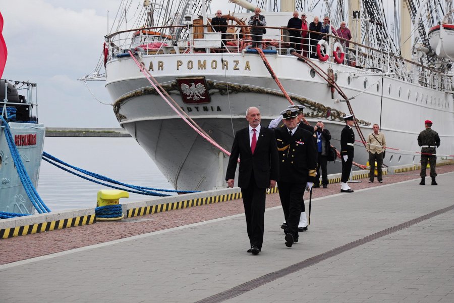 Promocja oficerów na pokładzie ORP Błyskawica / Fot. M.Kowalski