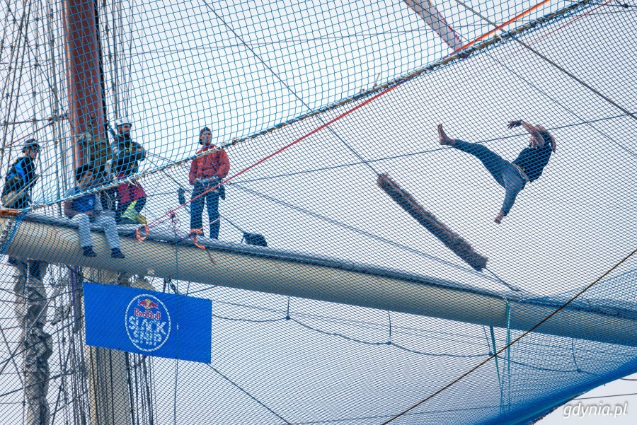 Zawody Red Bull Slackship 2017 w Gdyni // fot. D. Linkowski