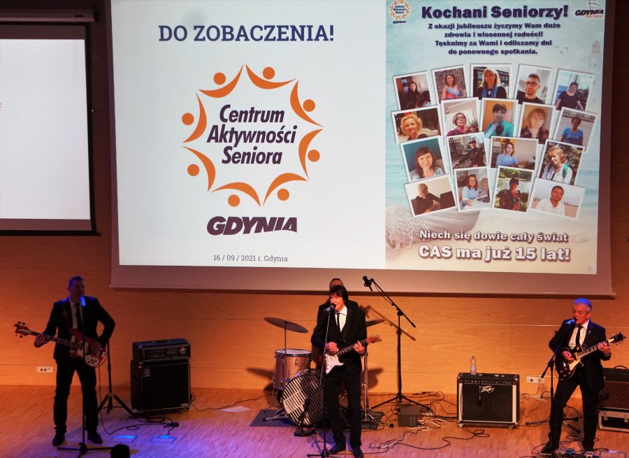 Zespół Kancelarya zagrał dla obecnych gości