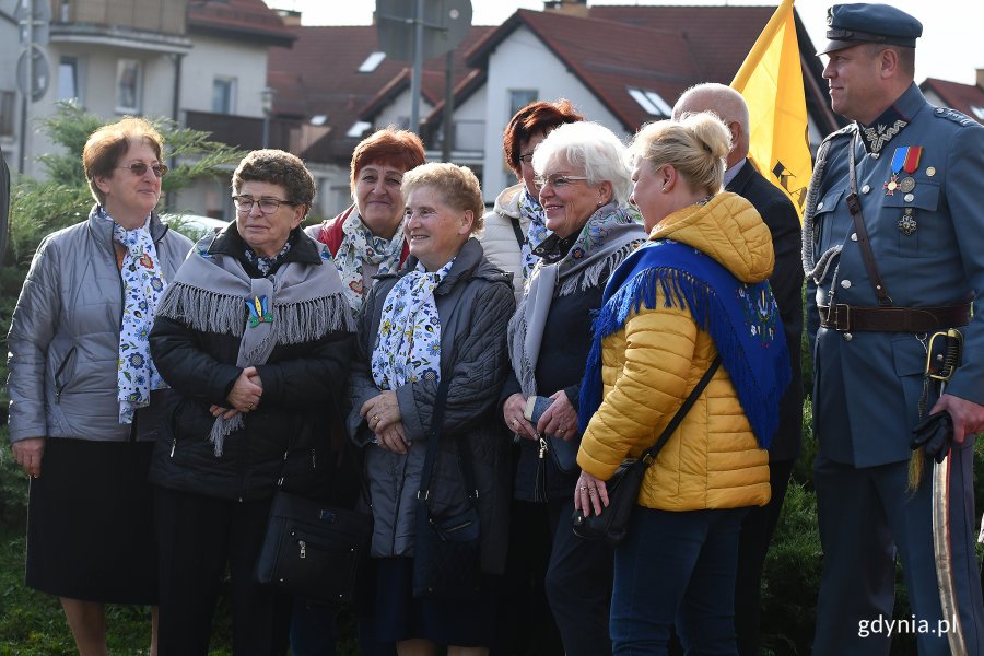 Uroczystość nadania placowi przy ul. Starodworcowej na Wielkim Kacku imienia 66. Kaszubskiego Pułku Piechoty // fot. Michał Puszczewicz