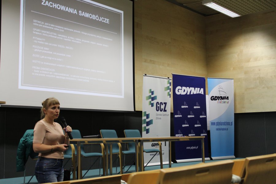 Warsztaty profilaktyki samobójstw w Gdyni // fot. Gdyńskie Centrum Zdrowia