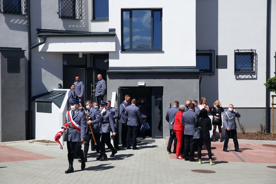 Obchody Święta Policji w komisariacie policji w Chwarznie. Fot. Przemysław Kozłowski