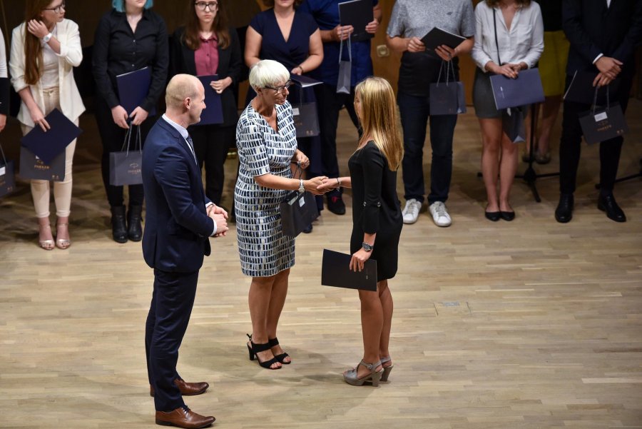 Najlepsi gdyńscy maturzyści 2018 // fot. Dawid Linkowski