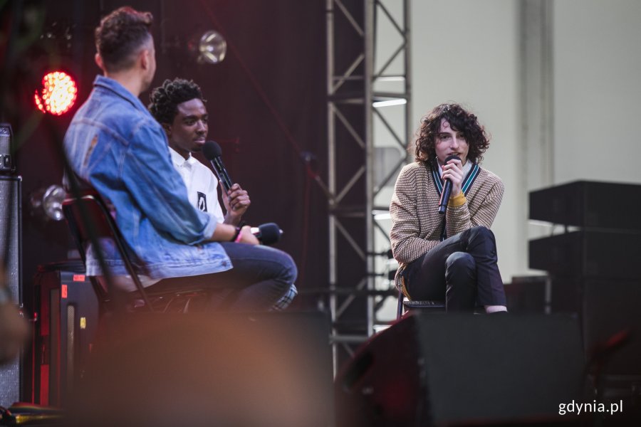 Aktorzy z serialu Stranger Things gościli na Open'er Festival 2019 // fot. Karol Stańczak